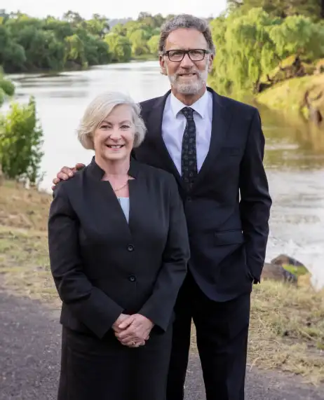 Tony & Margaret Fry, Worked in the Family Business in Maitland