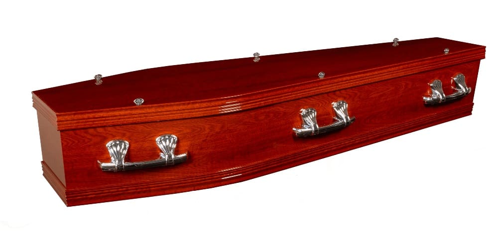 Maple Coffin for Funeral
